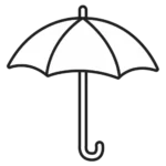 Дървени чадъри иконка