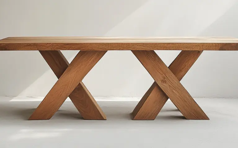 Дървени крака на маса