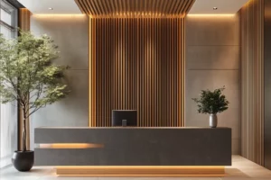 Обзавеждане рецепция хотел